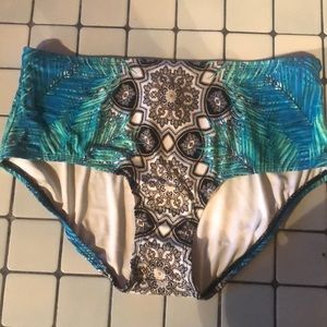 NEW Laundry by Design M High Waist Swim B…